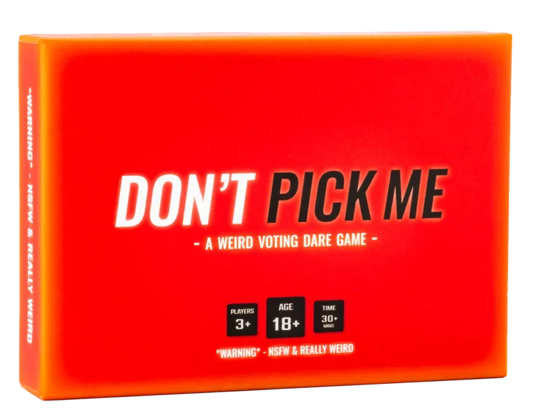 Don't Pick Me - Weird Funny Voting Dare Question Game Box